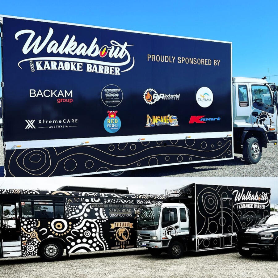 &quot;Walkabout Karaoke Barber&quot; Sponsorship - Walkabout Barber
