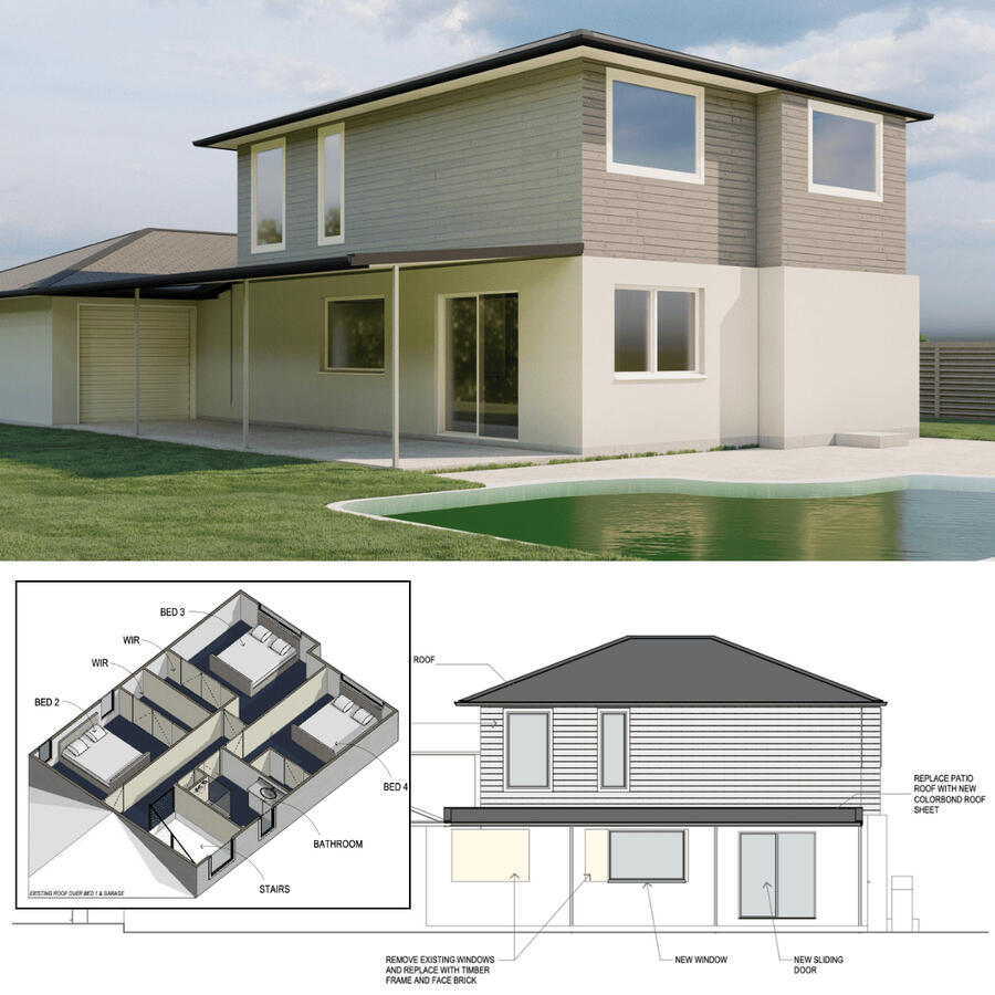 Second Story Addition - Private Client