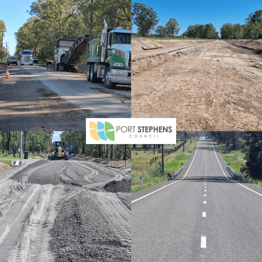 Swan Bay Rd Upgrade, Civil Project Manager - Port Stephens Council